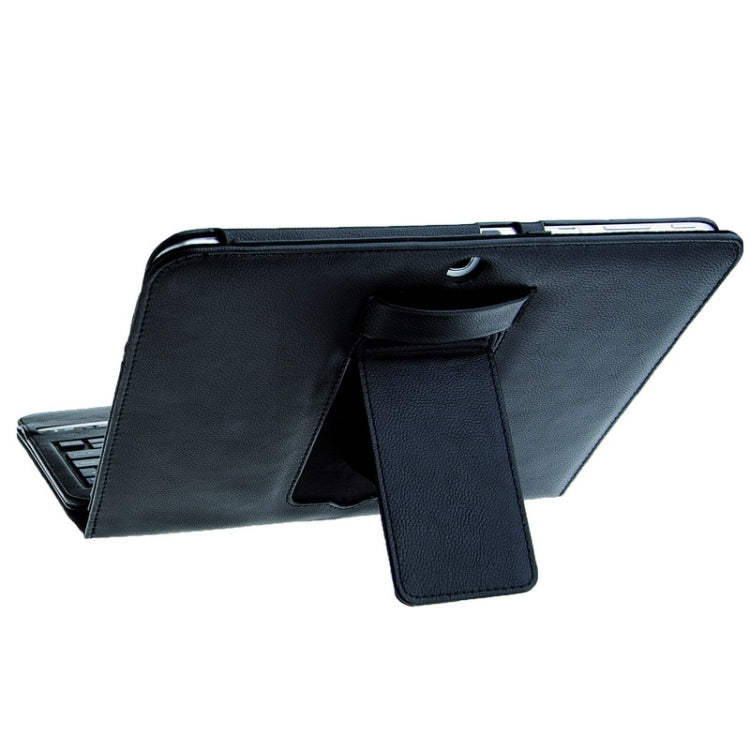Removable Magnet Bluetooth 3.0 Wireless Keyboard Case for Galaxy Tab 3 (10.1) / GT-P5200 , Operating Distance: 10m(Black)