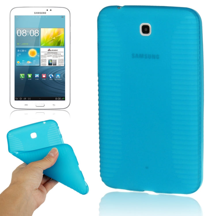 Pure Color Translucent TPU Case for Galaxy Tab 3 (7.0) / P3200