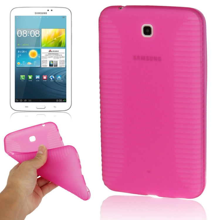 Pure Color Translucent TPU Case for Galaxy Tab 3 (7.0) / P3200