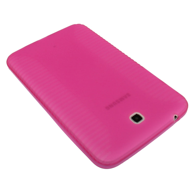 Pure Color Translucent TPU Case for Galaxy Tab 3 (7.0) / P3200