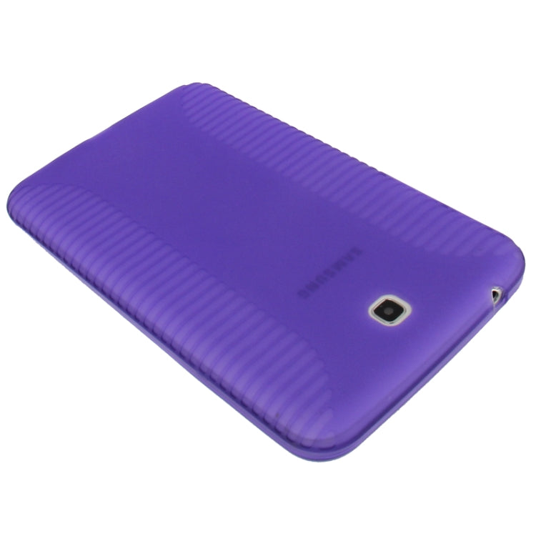 Pure Color Translucent TPU Case for Galaxy Tab 3 (7.0) / P3200