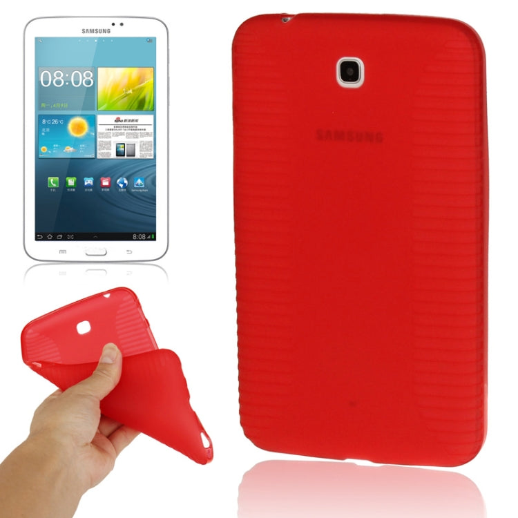 Pure Color Translucent TPU Case for Galaxy Tab 3 (7.0) / P3200
