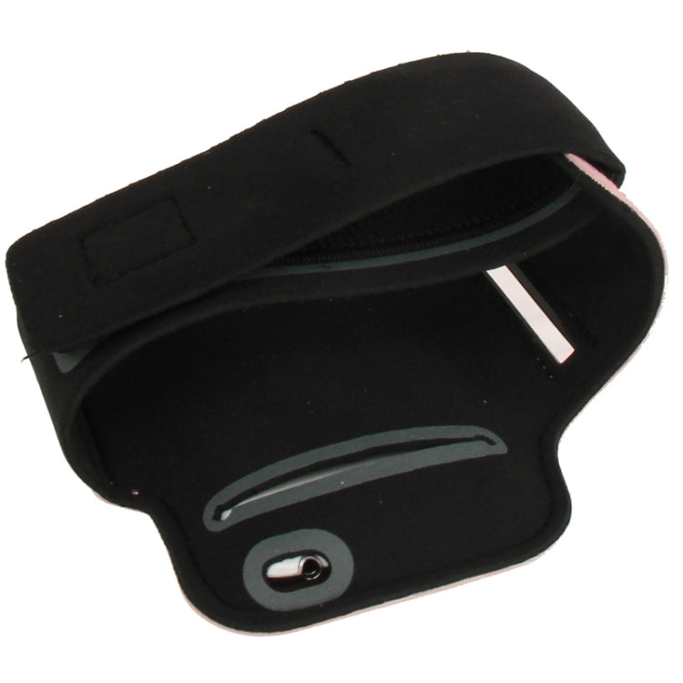 PU Sports Armband Case with Earphone Hole & Key Pocket for Galaxy S IV mini / i9190