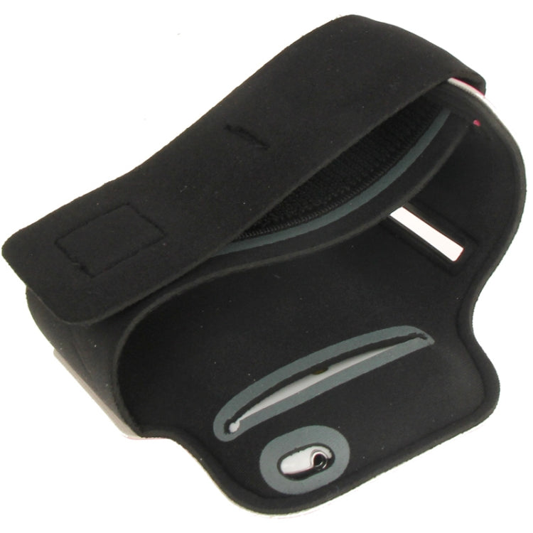 PU Sports Armband Case with Earphone Hole & Key Pocket for Galaxy S IV mini / i9190
