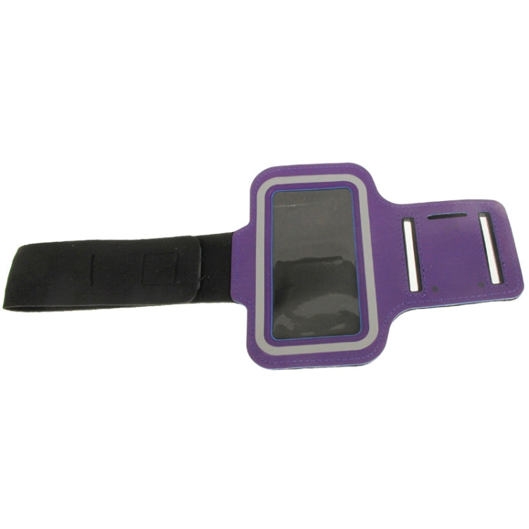 PU Sports Armband Case with Earphone Hole & Key Pocket for Galaxy S IV mini / i9190