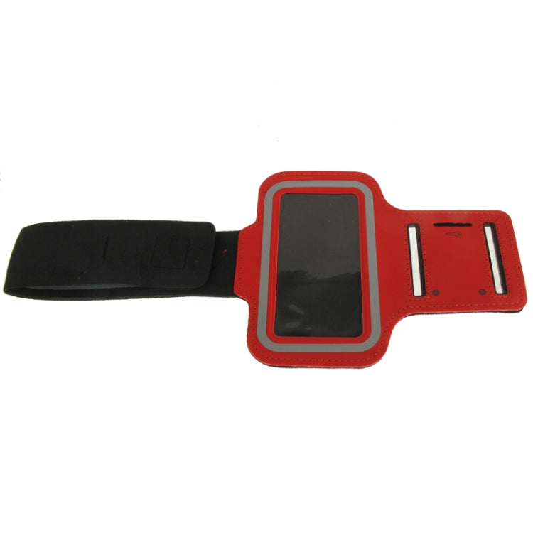 PU Sports Armband Case with Earphone Hole & Key Pocket for Galaxy S IV mini / i9190