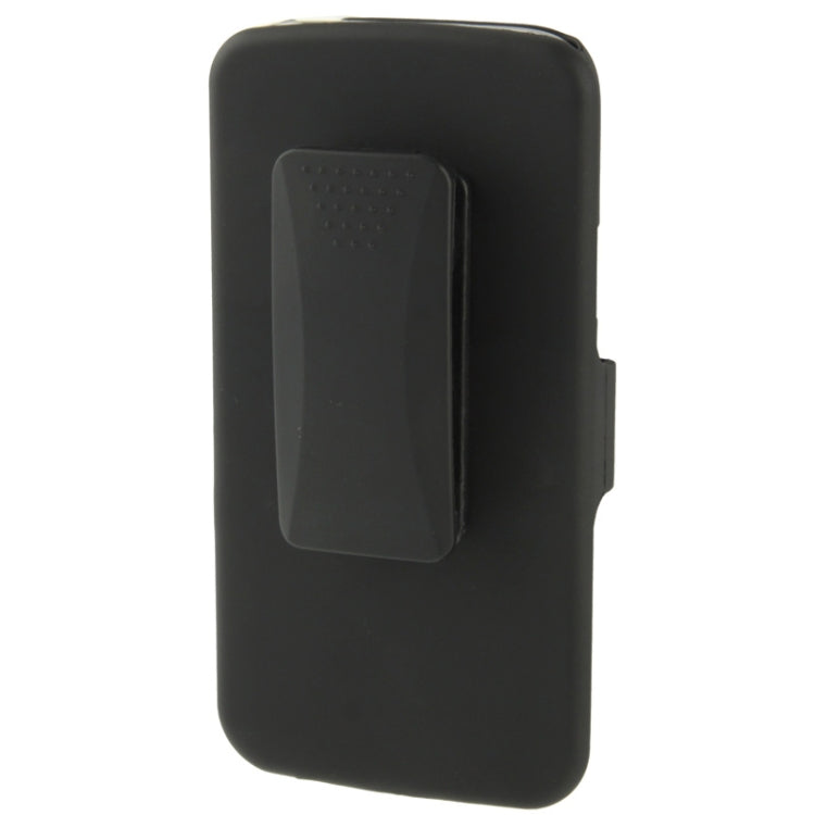 Plastic Case with Holder for Galaxy S IV mini / i9190(Black)