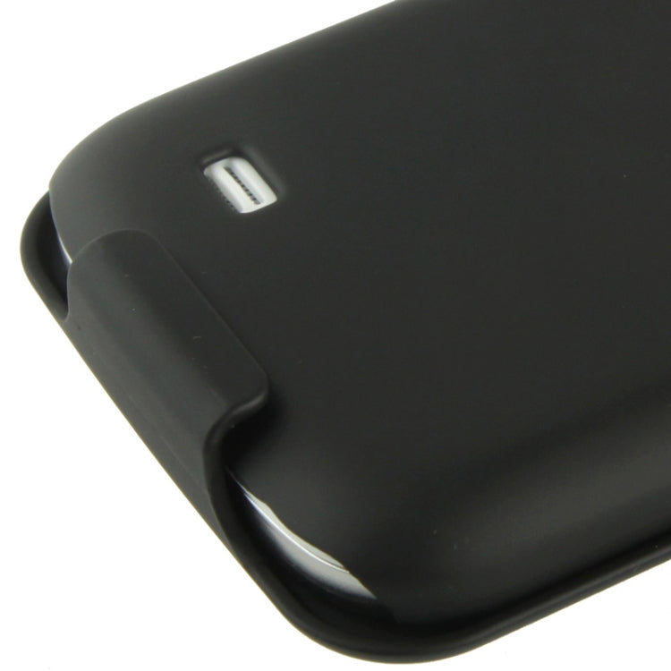 Plastic Case with Holder for Galaxy S IV mini / i9190(Black)