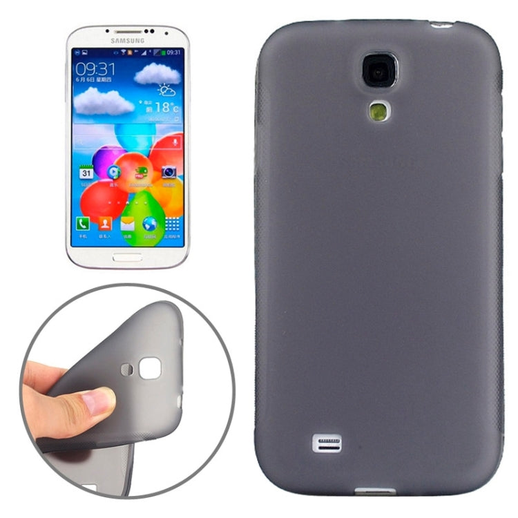 Both Sides Anti-slip Frosted TPU Protective Case for Galaxy S IV / i9500