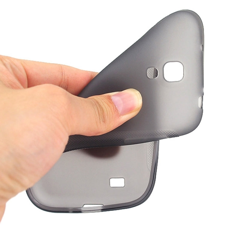 Both Sides Anti-slip Frosted TPU Protective Case for Galaxy S IV / i9500