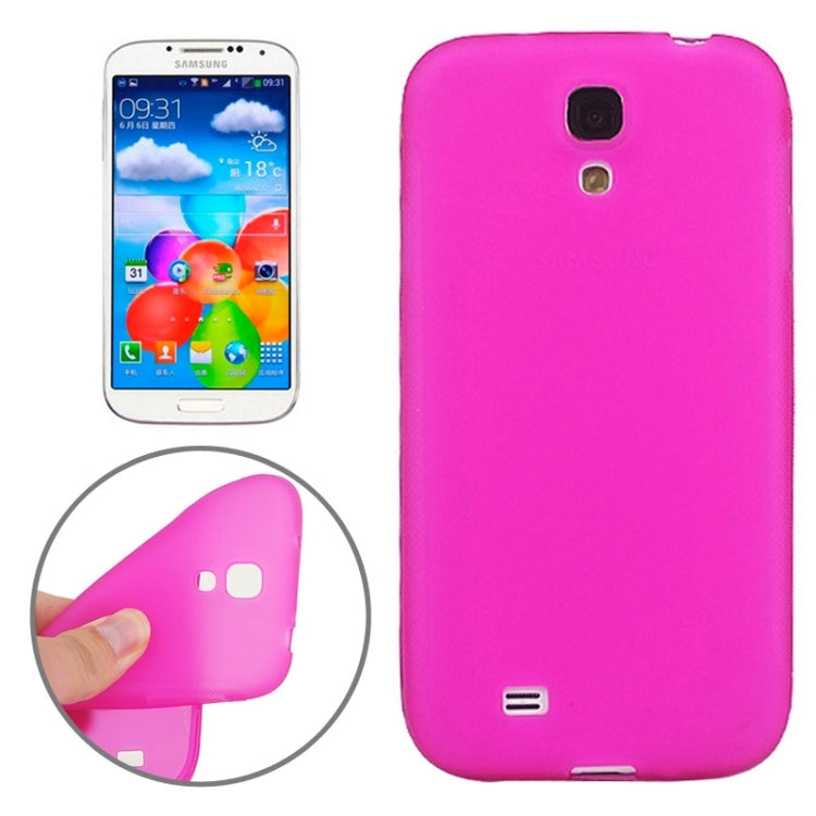 Both Sides Anti-slip Frosted TPU Protective Case for Galaxy S IV / i9500