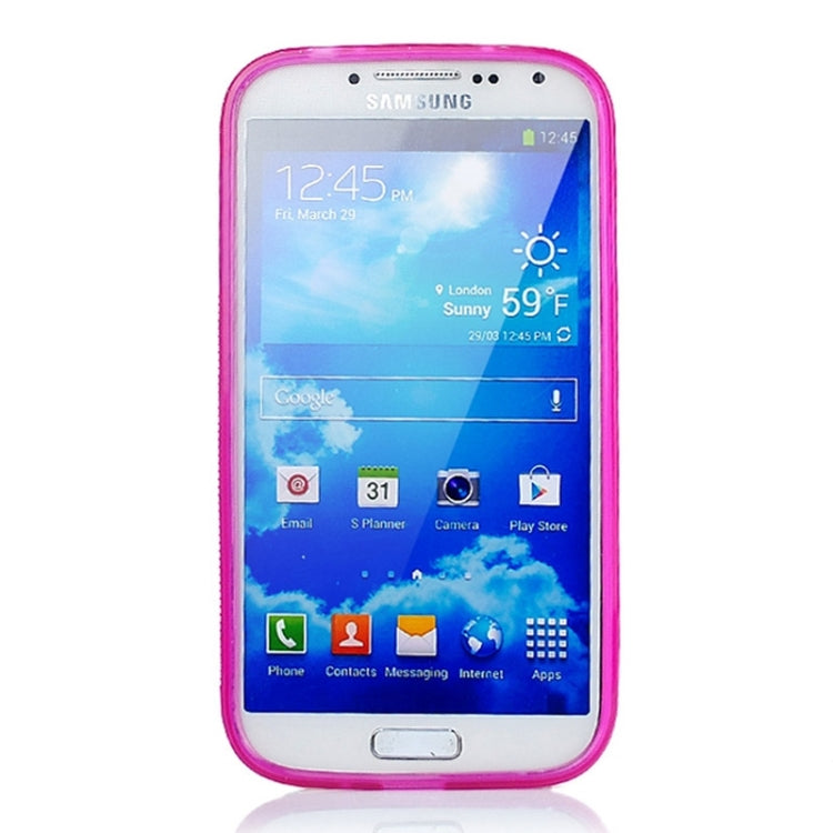 Both Sides Anti-slip Frosted TPU Protective Case for Galaxy S IV / i9500