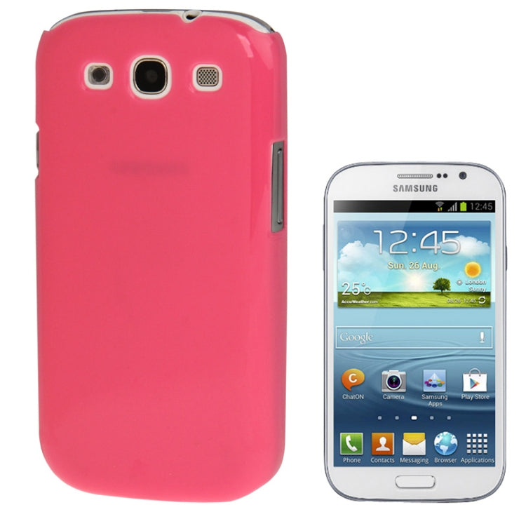 Smooth Surface Plastic Protective Case for Galaxy SIII / i9300
