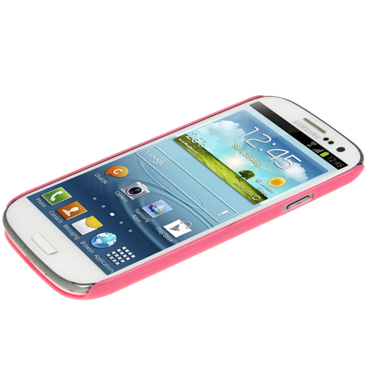 Smooth Surface Plastic Protective Case for Galaxy SIII / i9300
