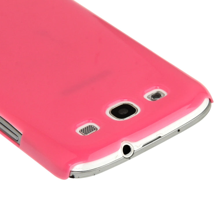 Smooth Surface Plastic Protective Case for Galaxy SIII / i9300