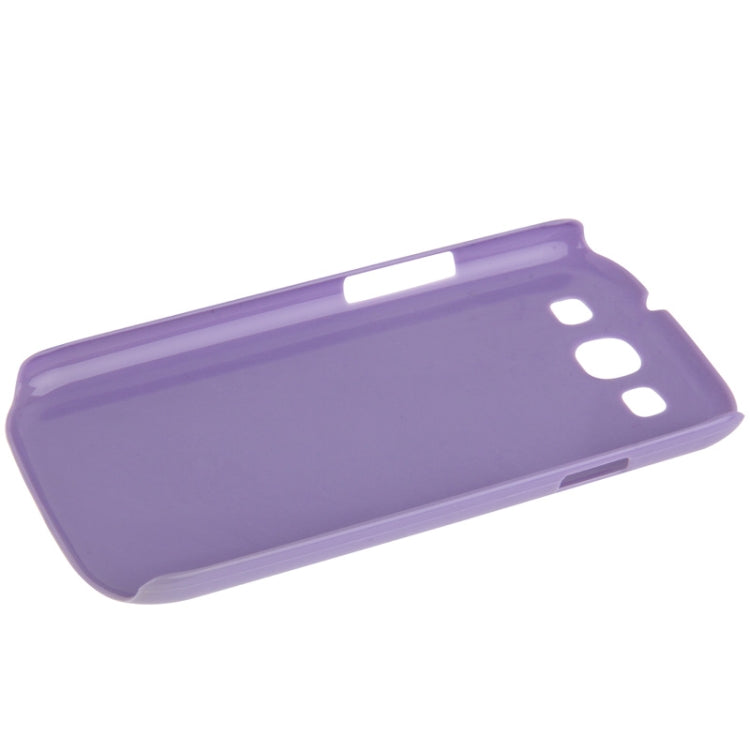 Smooth Surface Plastic Protective Case for Galaxy SIII / i9300