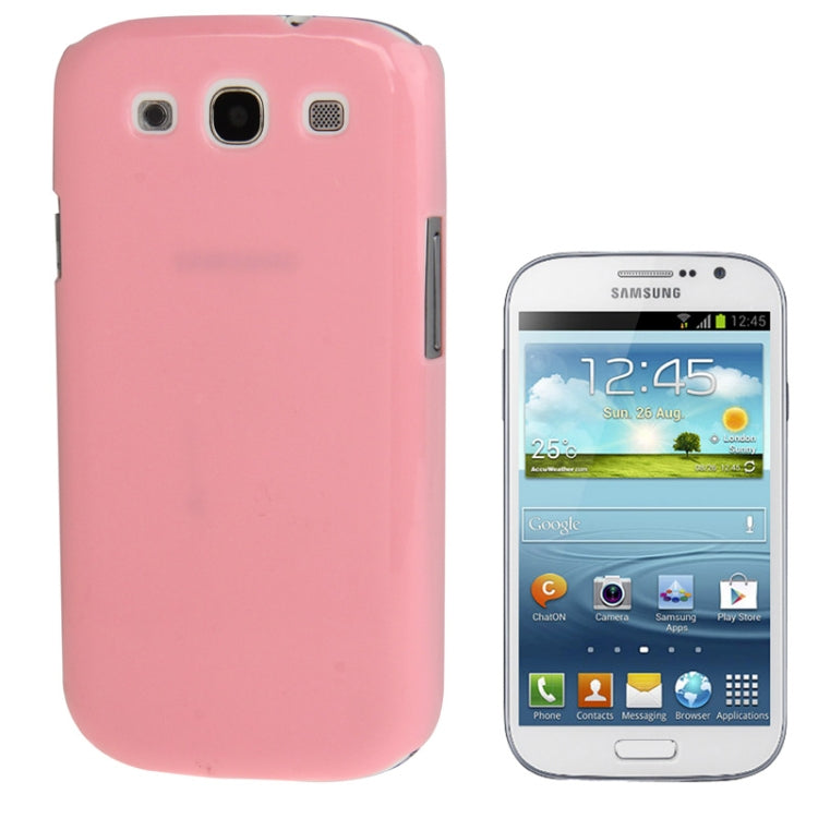 Smooth Surface Plastic Protective Case for Galaxy SIII / i9300