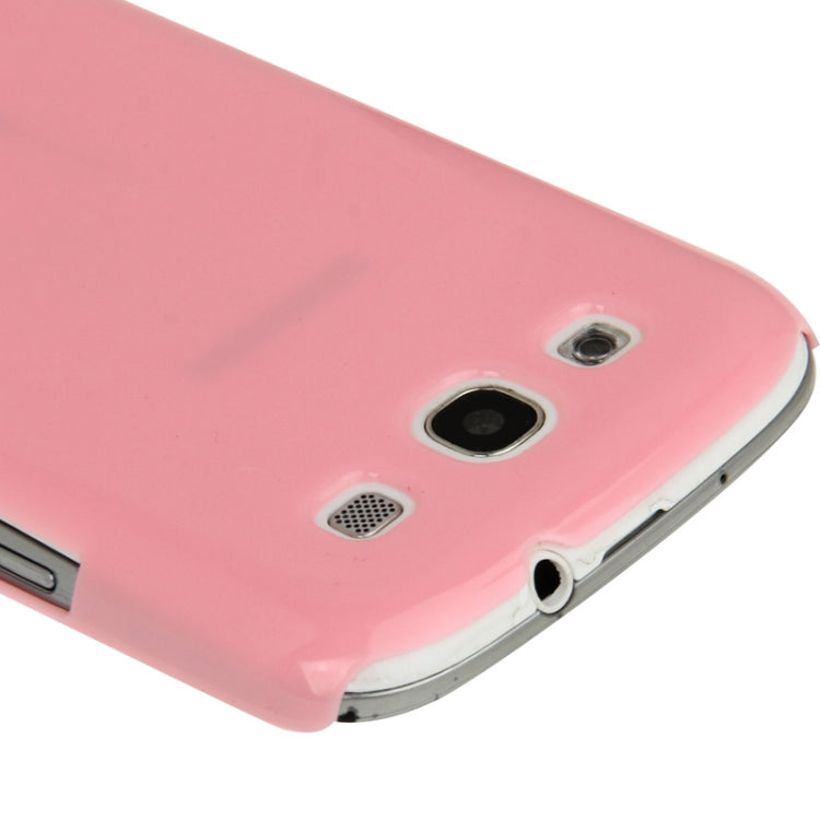 Smooth Surface Plastic Protective Case for Galaxy SIII / i9300