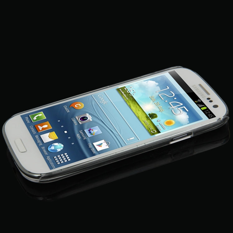 Smooth Surface Plastic Protective Case for Galaxy SIII / i9300