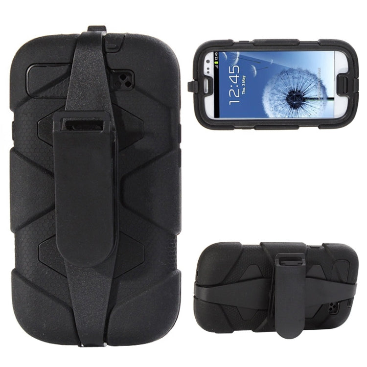 Plastic Case with Belt Clip & Holder for Galaxy SIII / i9300
