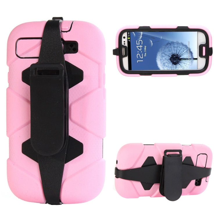 Plastic Case with Belt Clip & Holder for Galaxy SIII / i9300