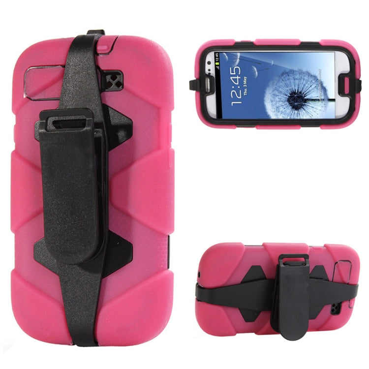 Plastic Case with Belt Clip & Holder for Galaxy SIII / i9300
