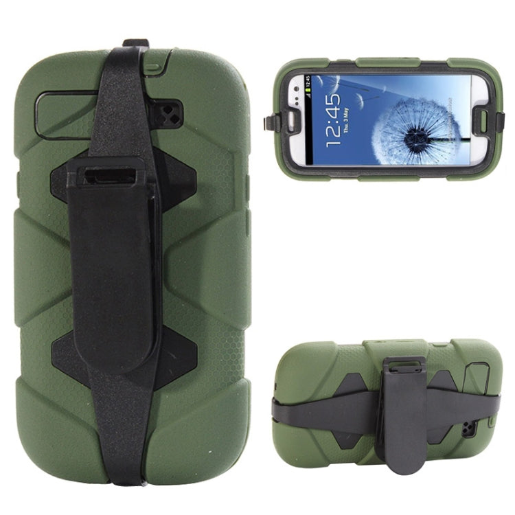 Plastic Case with Belt Clip & Holder for Galaxy SIII / i9300