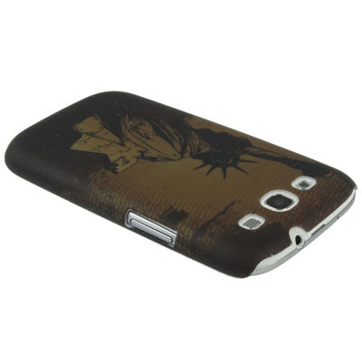 DollStatue of Liberty Pattern Scrub Plastic Protection Case for Galaxy SIII / i9300