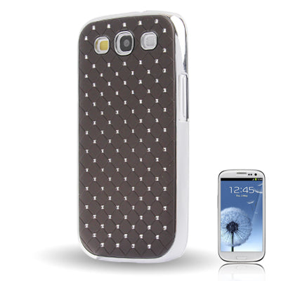 Luxury Bling Diamond Plating Skinning Plastic Case for Galaxy SIII / i9300