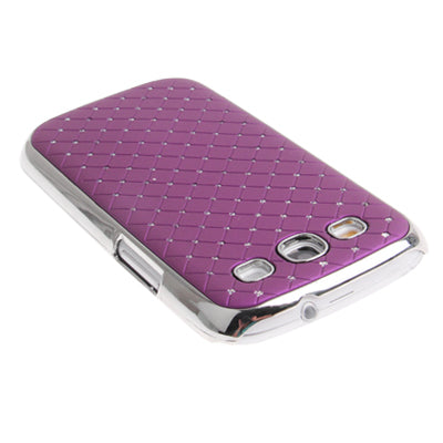 Luxury Bling Diamond Plating Skinning Plastic Case for Galaxy SIII / i9300