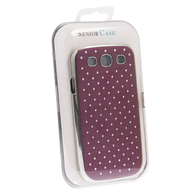 Luxury Bling Diamond Plating Skinning Plastic Case for Galaxy SIII / i9300