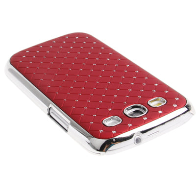 Luxury Bling Diamond Plating Skinning Plastic Case for Galaxy SIII / i9300