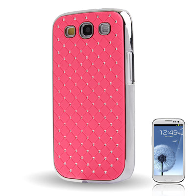 Luxury Bling Diamond Plating Skinning Plastic Case for Galaxy SIII / i9300