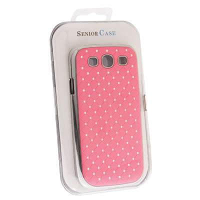 Luxury Bling Diamond Plating Skinning Plastic Case for Galaxy SIII / i9300