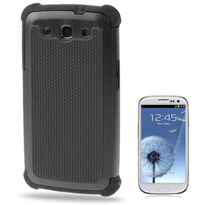 Shock Proof Dual Layer Gel Silicone Hard Plastic Case Cover for Galaxy SIII / i9300