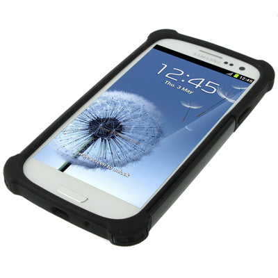 Shock Proof Dual Layer Gel Silicone Hard Plastic Case Cover for Galaxy SIII / i9300