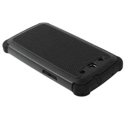 Shock Proof Dual Layer Gel Silicone Hard Plastic Case Cover for Galaxy SIII / i9300