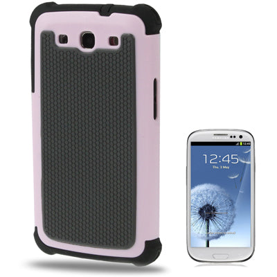 Shock Proof Dual Layer Gel Silicone Hard Plastic Case Cover for Galaxy SIII / i9300