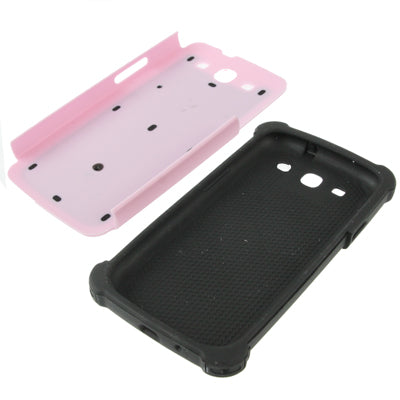 Shock Proof Dual Layer Gel Silicone Hard Plastic Case Cover for Galaxy SIII / i9300