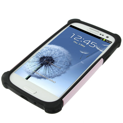 Shock Proof Dual Layer Gel Silicone Hard Plastic Case Cover for Galaxy SIII / i9300