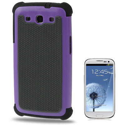 Shock Proof Dual Layer Gel Silicone Hard Plastic Case Cover for Galaxy SIII / i9300