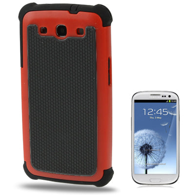 Shock Proof Dual Layer Gel Silicone Hard Plastic Case Cover for Galaxy SIII / i9300