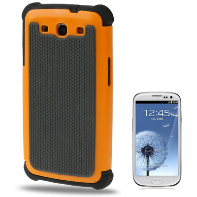 Shock Proof Dual Layer Gel Silicone Hard Plastic Case Cover for Galaxy SIII / i9300