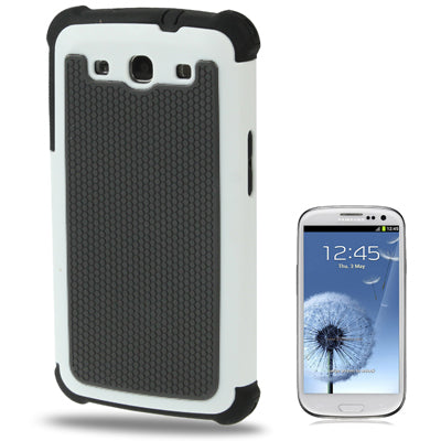 Shock Proof Dual Layer Gel Silicone Hard Plastic Case Cover for Galaxy SIII / i9300