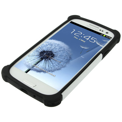 Shock Proof Dual Layer Gel Silicone Hard Plastic Case Cover for Galaxy SIII / i9300