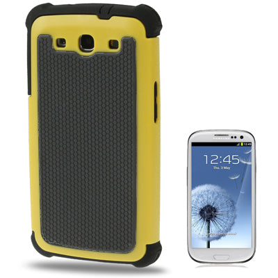 Shock Proof Dual Layer Gel Silicone Hard Plastic Case Cover for Galaxy SIII / i9300