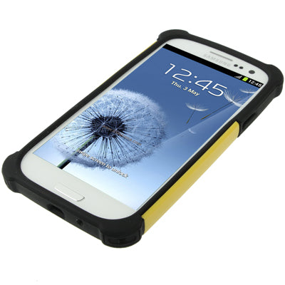 Shock Proof Dual Layer Gel Silicone Hard Plastic Case Cover for Galaxy SIII / i9300