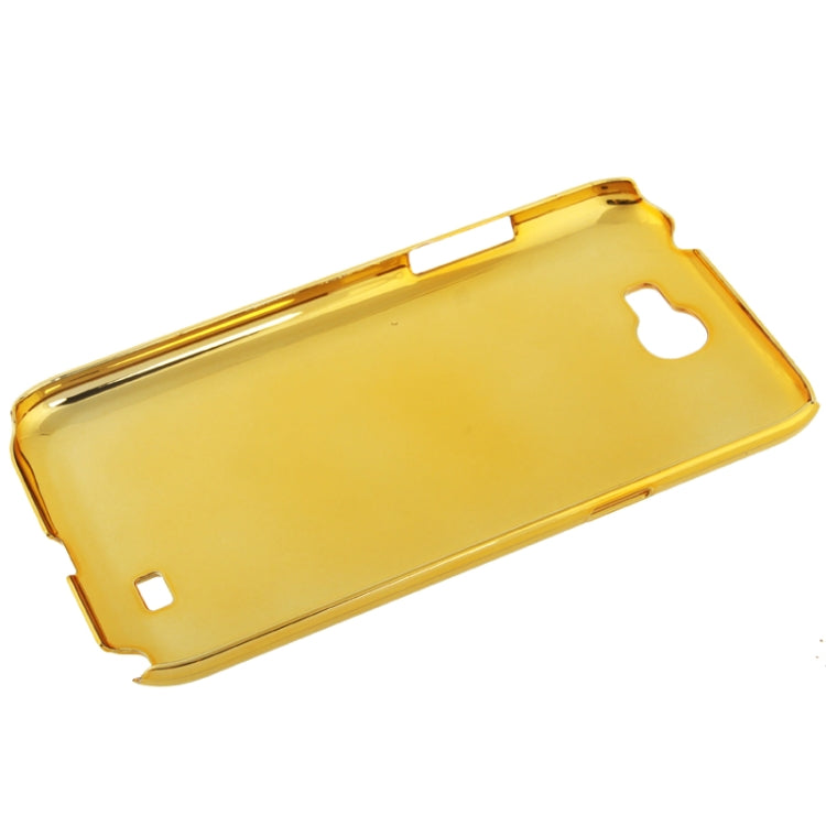Wood Texture Plating Plastic Case for Galaxy Note II / N7100