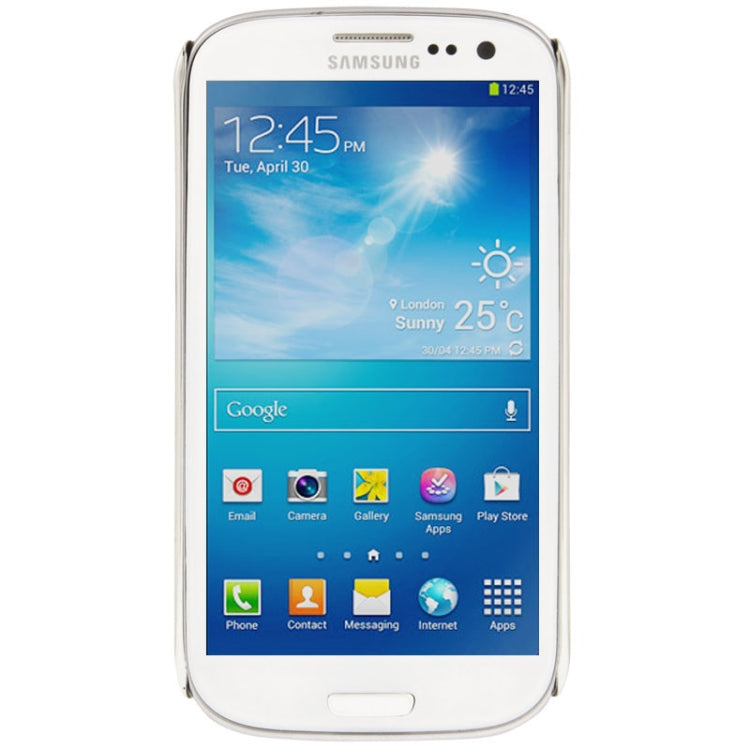 Crow Comic Pattern Diamond Plating Skinning Plastic Case for Galaxy S III / i9300