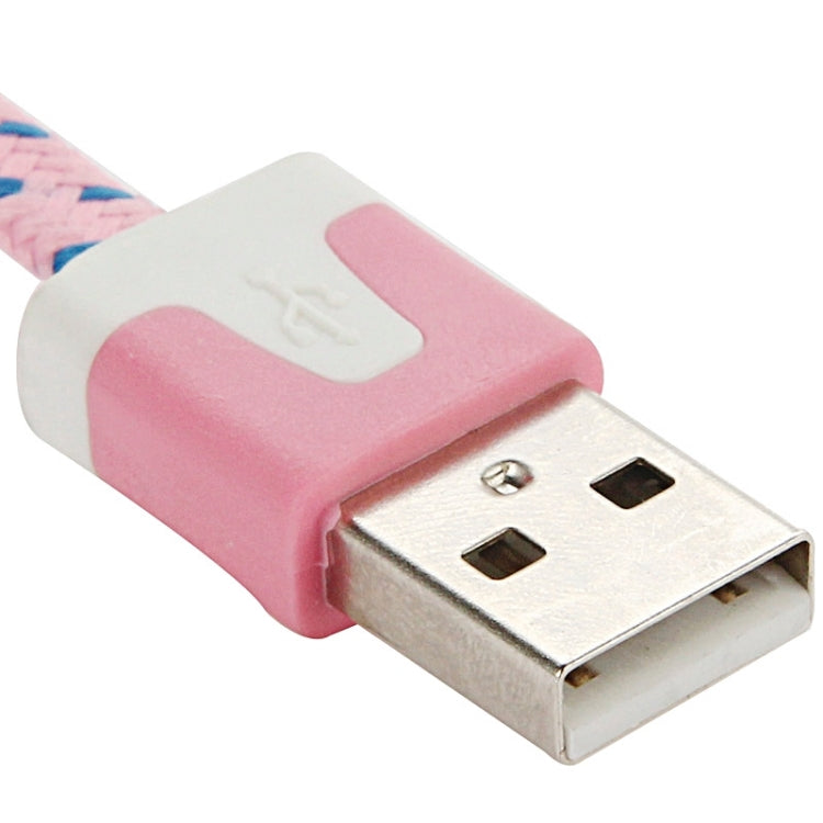 2m Woven Style Micro USB to USB Data / Charging Cable
